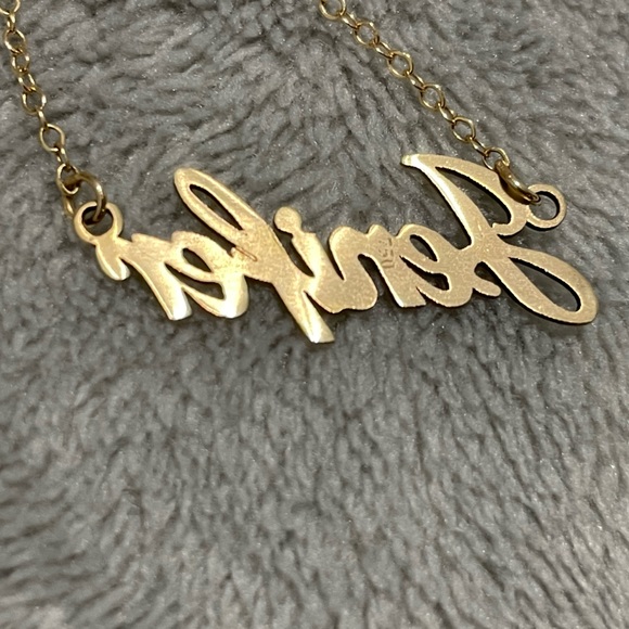 Jenifer Monogram Necklace - Picture 3 of 5
